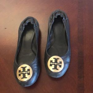 GENTLY WORN classic Tory Burch Miller flats!